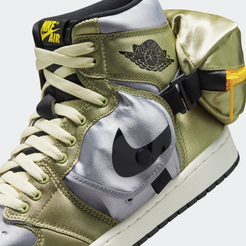 スニーカー Air Jordan 1 Utility Stash Neutral Olive Air Jordan 1 Utility Stash Neutral Olive | DO8727-200 | Grailify